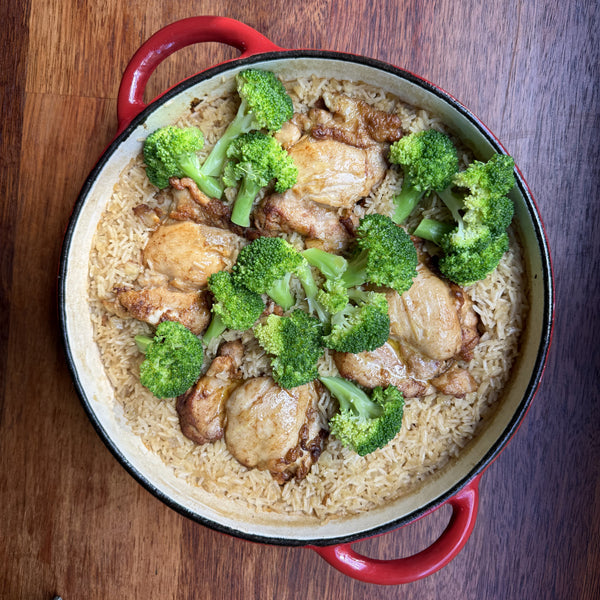 One Pan Chicken and Rice