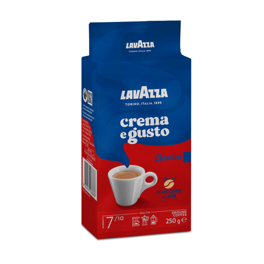 Lavazza Crema E Gusto Classico Ground Coffee 250g