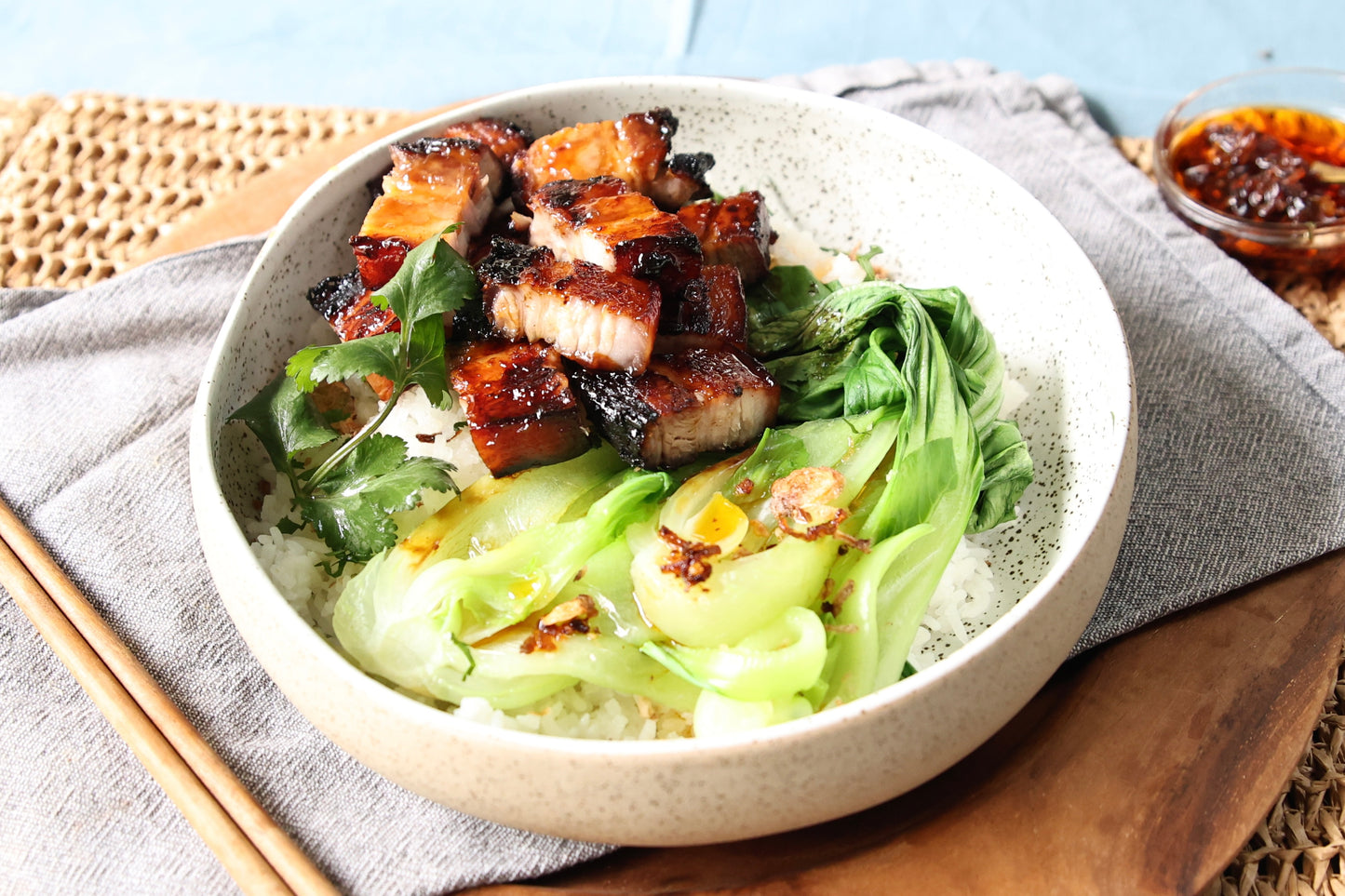 Miso and Maple Pork Bites