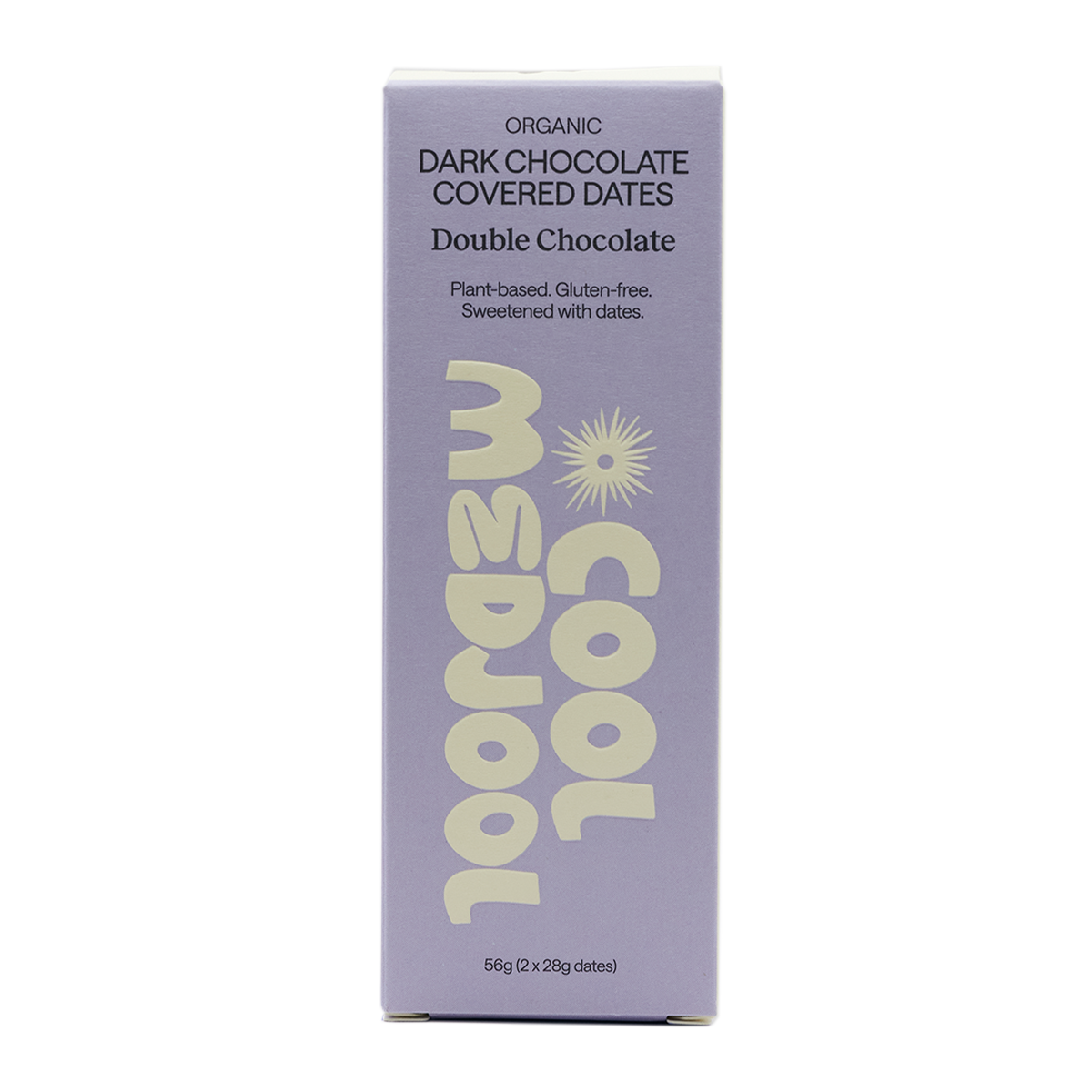 Cool Medjool Double Chocolate Organic Dark Chocolate Covered Dates x2 56g