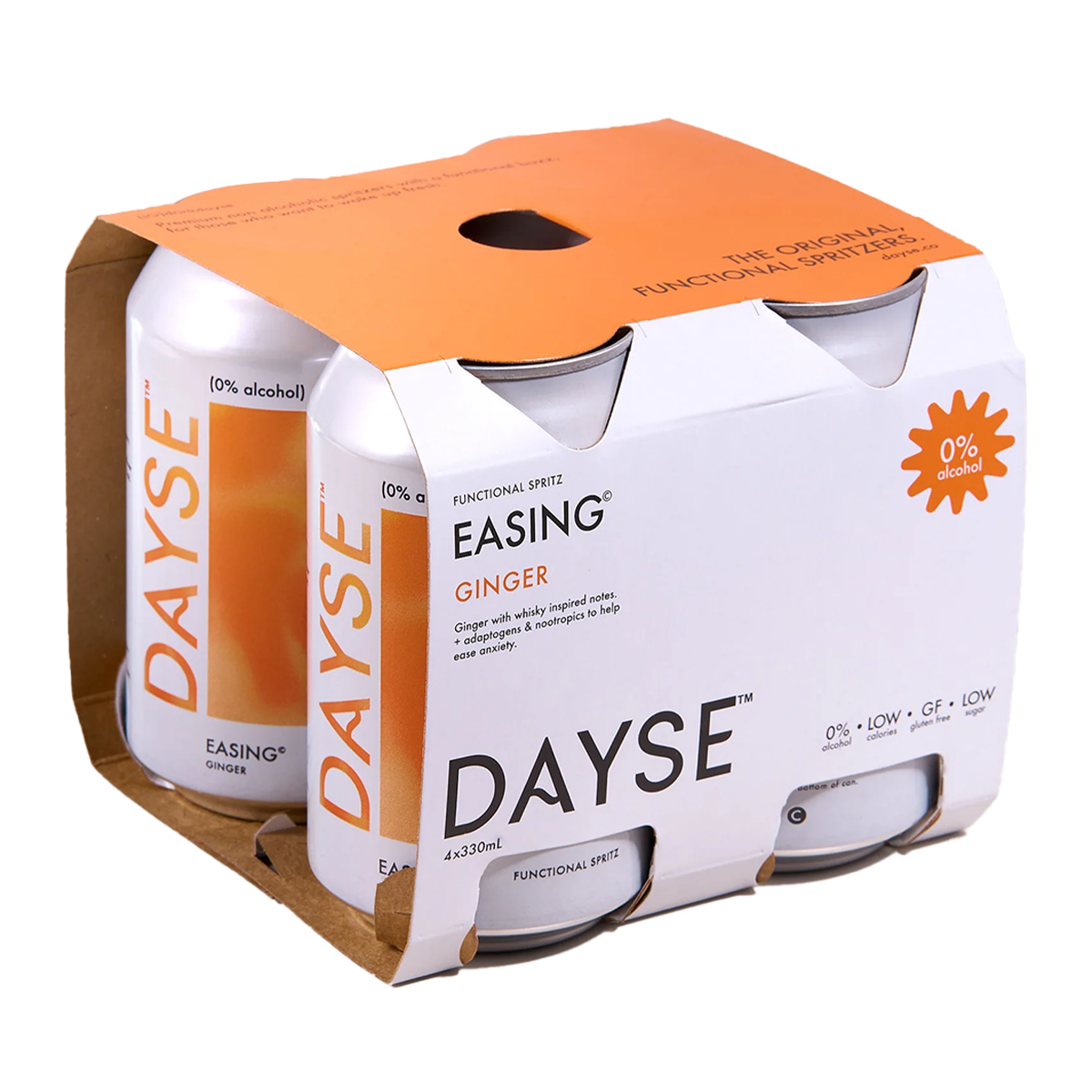 Dayse Easing Ginger Non Alcoholic x4 330ml