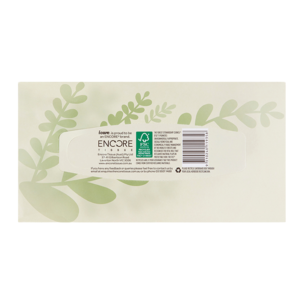 icare Facial Tissue 200 Sheets