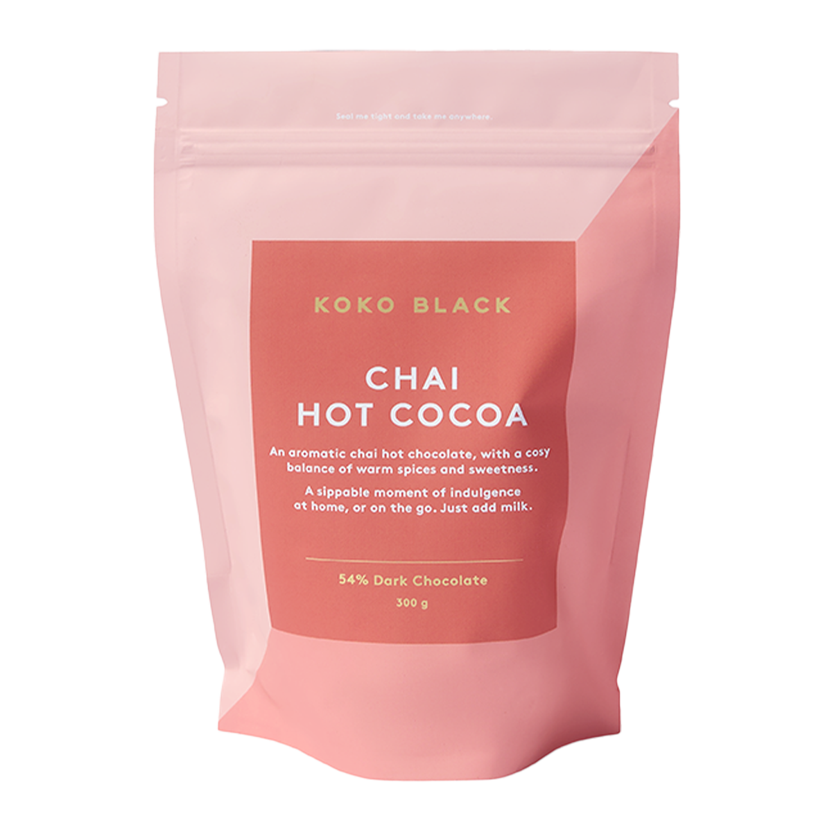 Koko Black Dark Chocolate Chai Hot Cocoa 300g