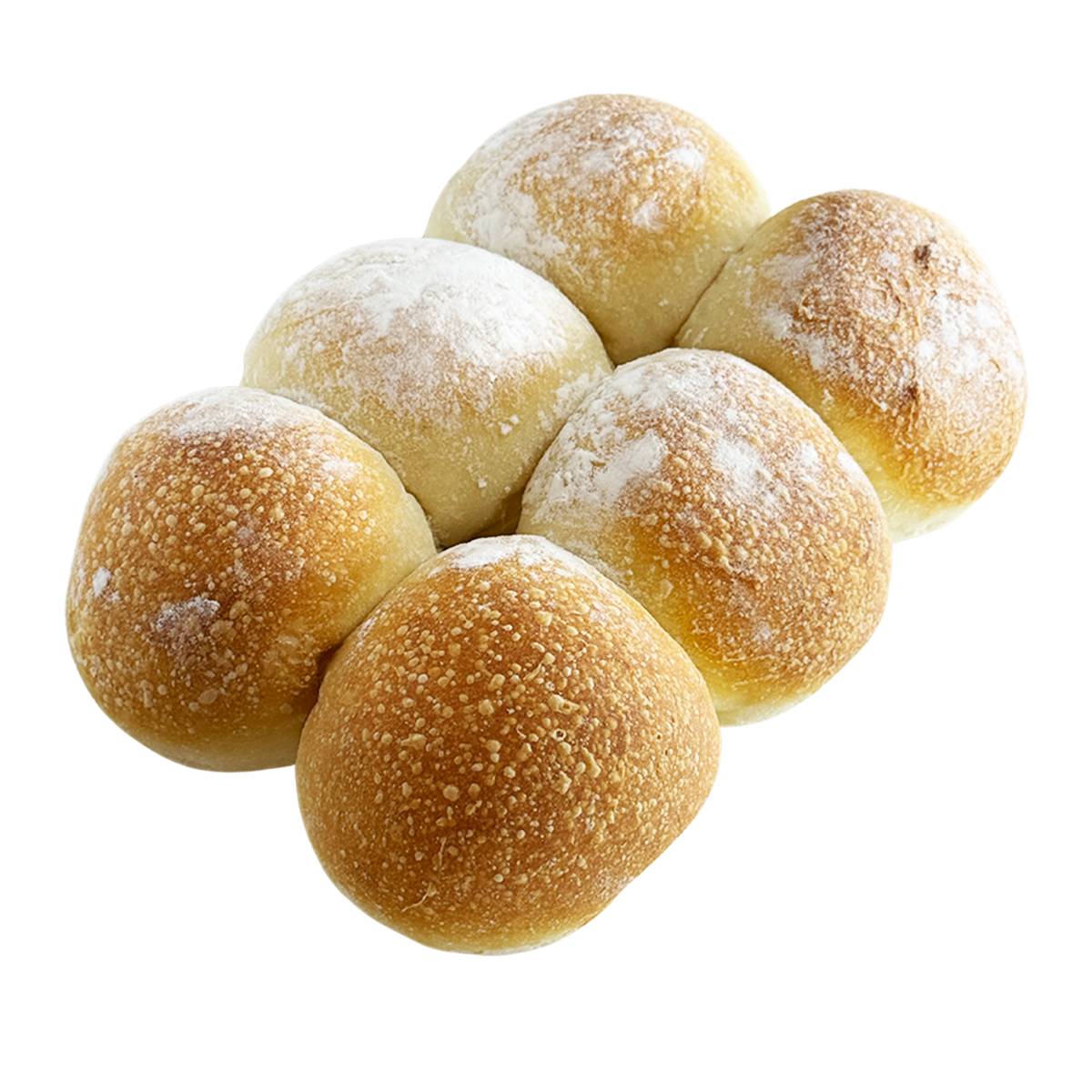 Austin's Organic White Rolls x6 680g