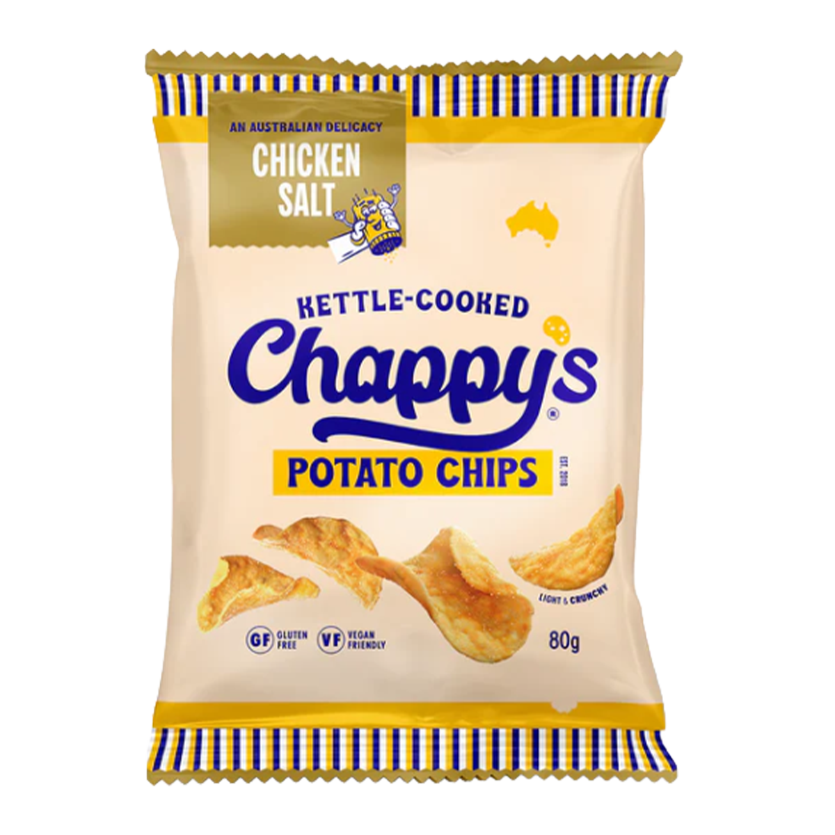 Chappy's Chicken Salt Potato Chips 80g