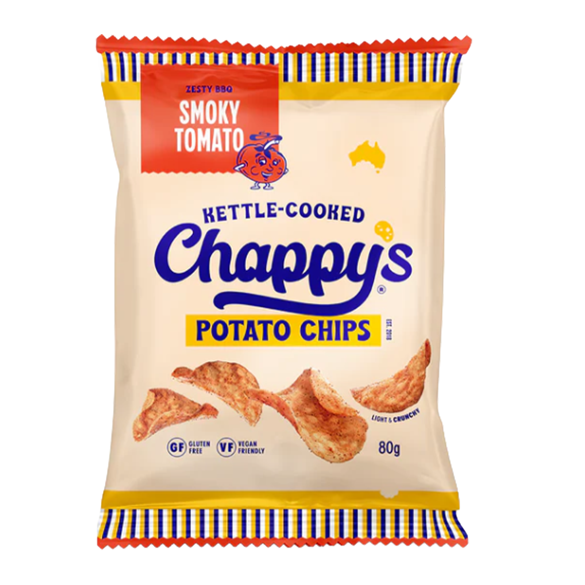 Chappy's Smokey Tomato Potato Chips 80g