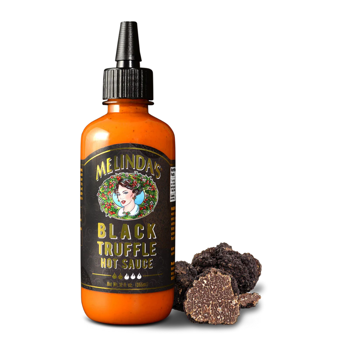 Melindas Black Truffle Hot Sauce 355ml
