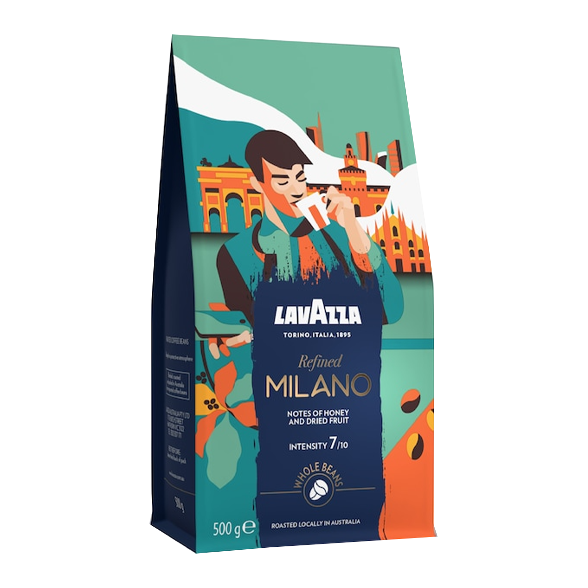 Lavazza Tales of Italy Milano Coffee Beans 500g