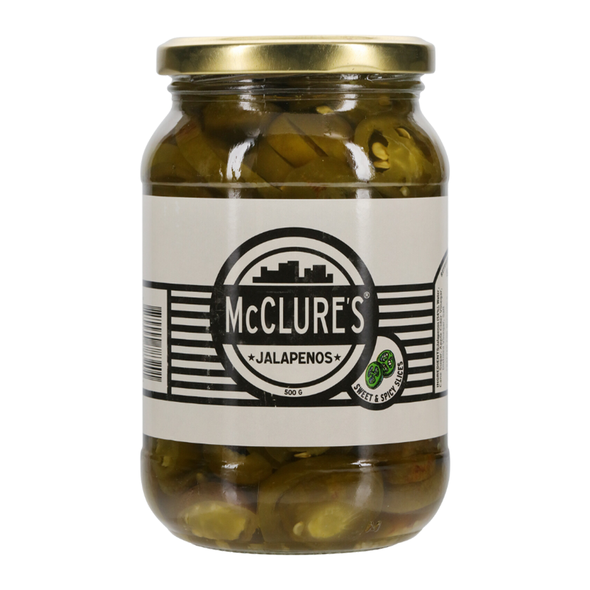 McClure’s Jalapenos 500g