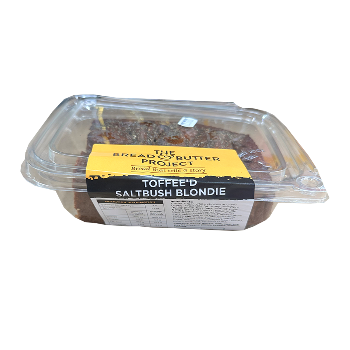 The Bread & Butter Project Toffee’d Saltbush Blondie 350g