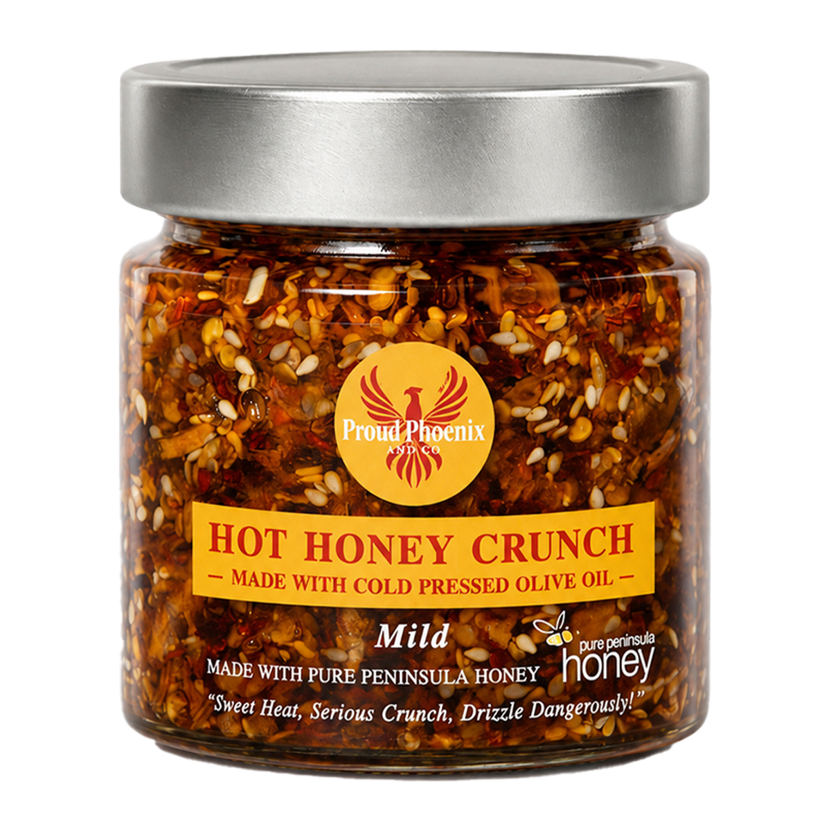 Proud Phoenix & Co Hot Honey Crunch Mild 212ml