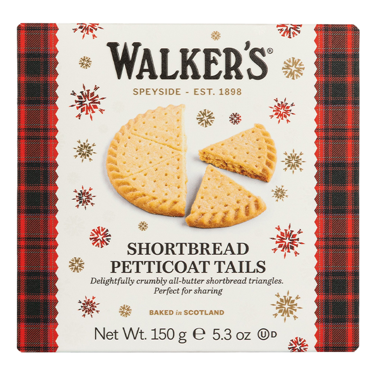 Walkers Shortbread Petticoat Tails 150g