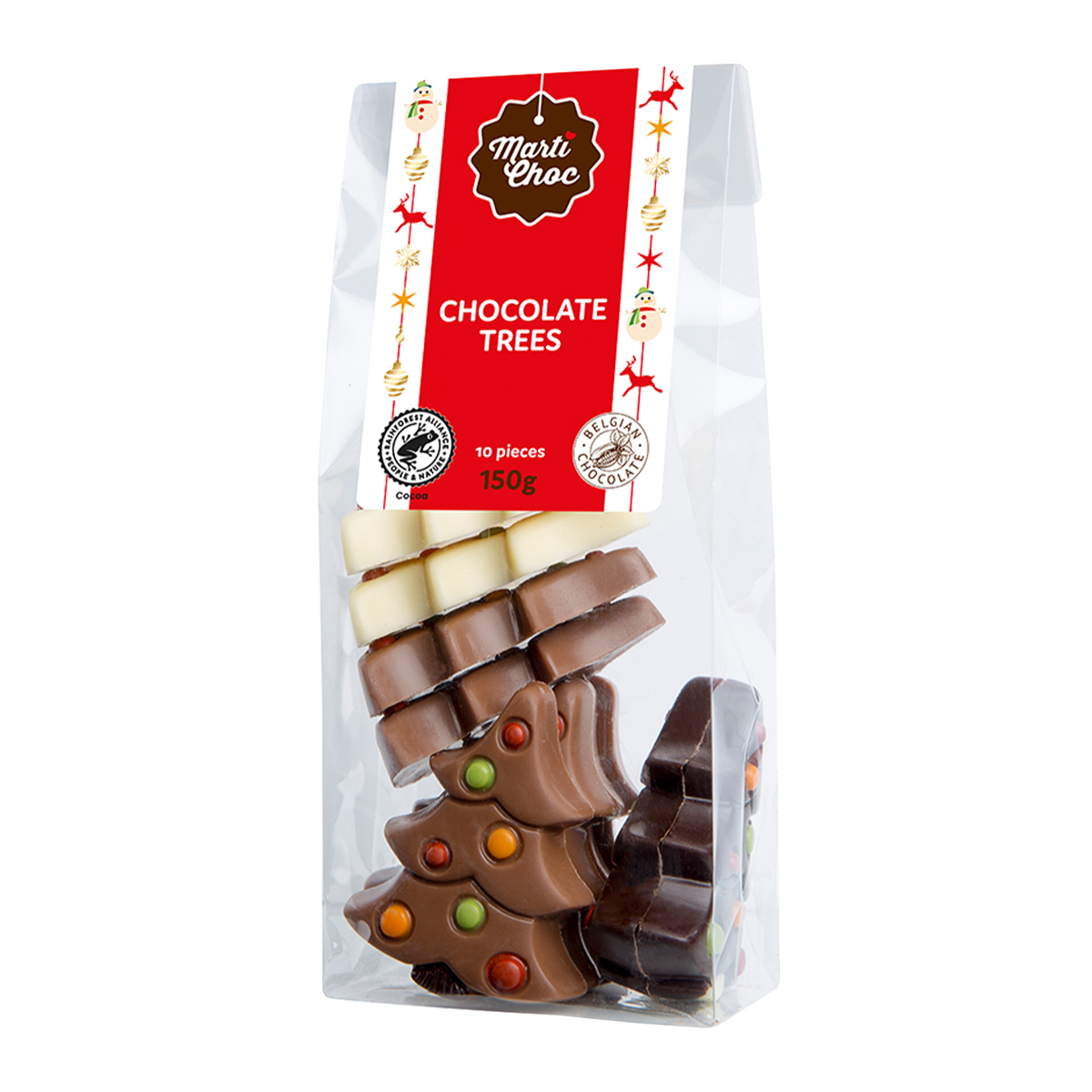 Martinez Chocolate Trees x10 150g