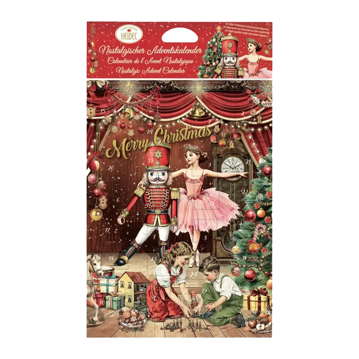Heidel Nutcracker Fairytale Advent Calendar 75g