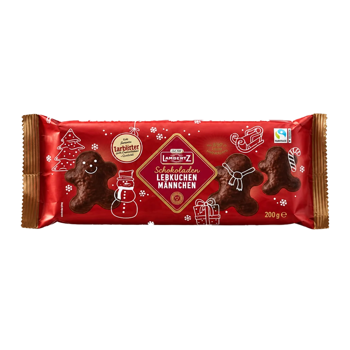 Lambertz Milk Chocolate Gingerbread Man 200g