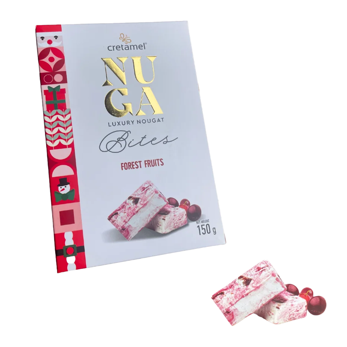 Cretamel Nougat Bites Forest Fruits 150g