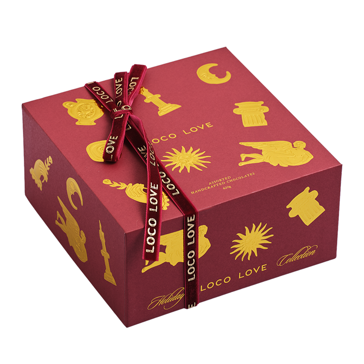 Loco Love Chocolate Xmas Box 420g