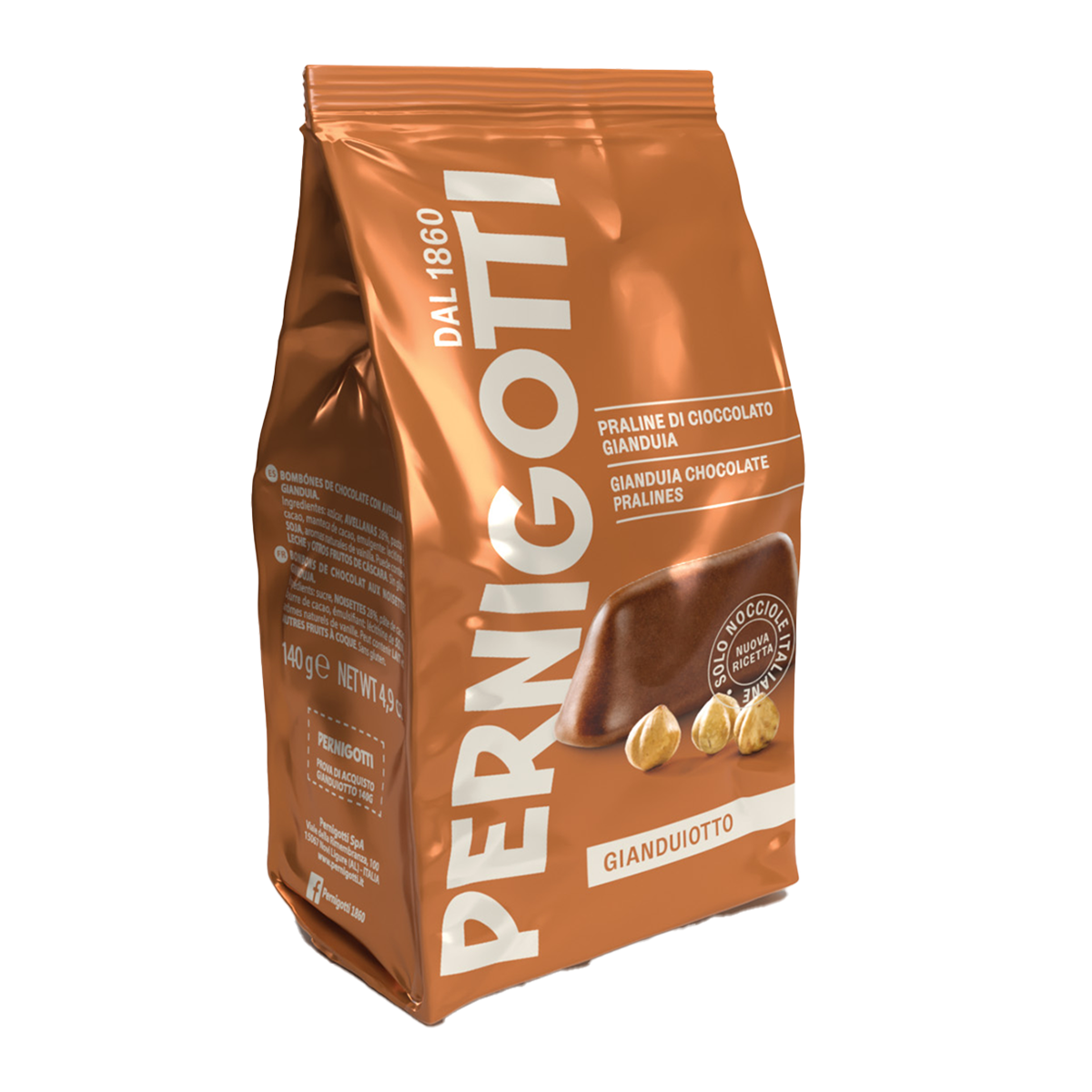 Pernigotti Chocolate Classic Gianduia Pralines 140g