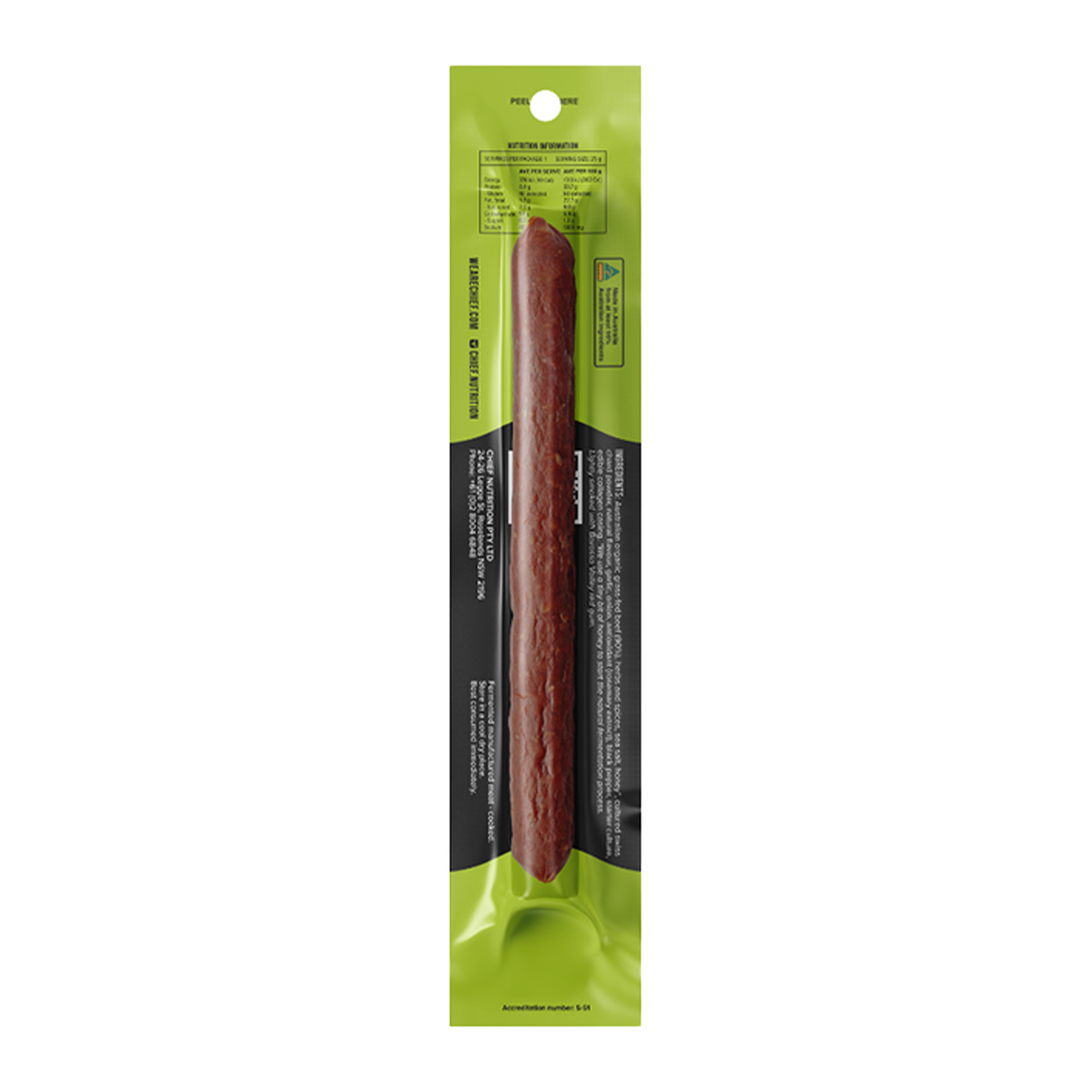 Chief Beef Stick Mexican 25g
