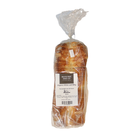 Bonfire Bread Organic White Loaf 680g