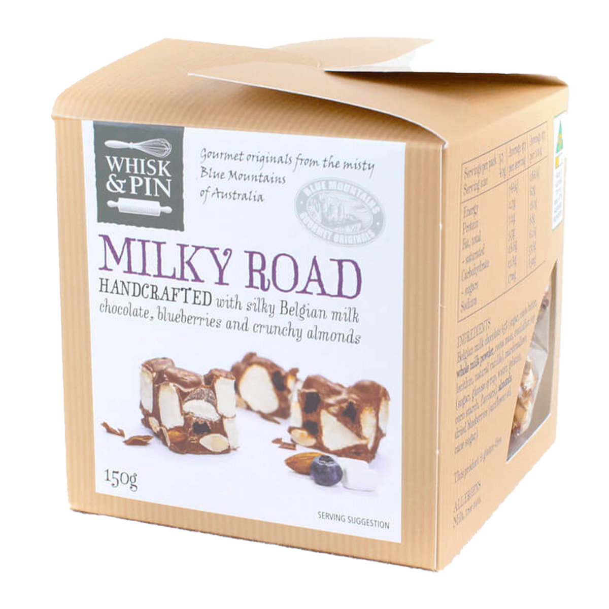 Whisk & Pin Milky Road Bites 150g