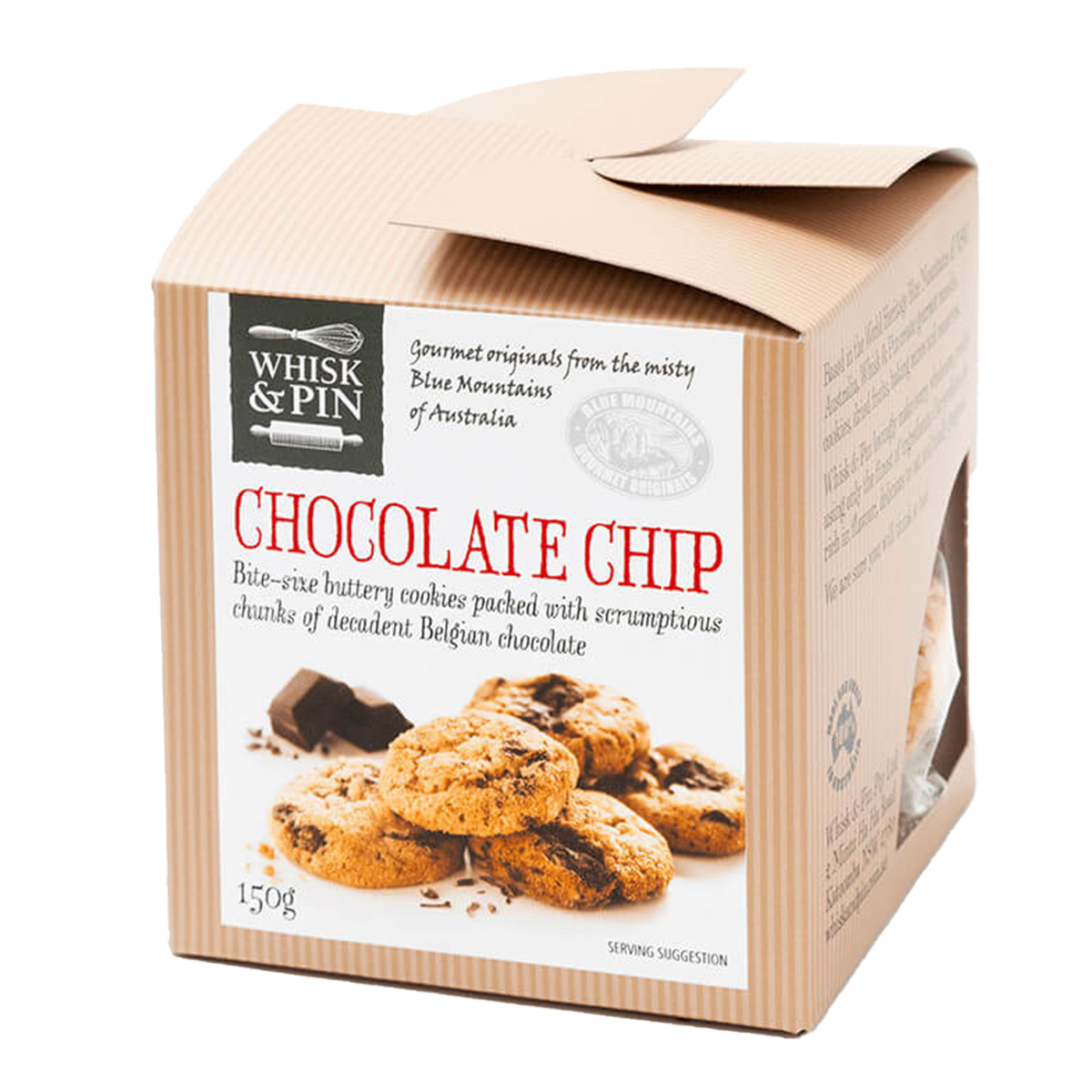 Whisk & Pin Chocolate Chip 150g