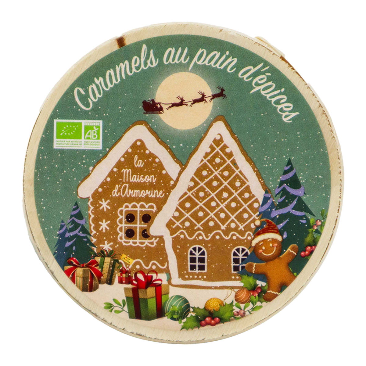 La Maison d'Armorine Gingerbread Caramel Box 40g