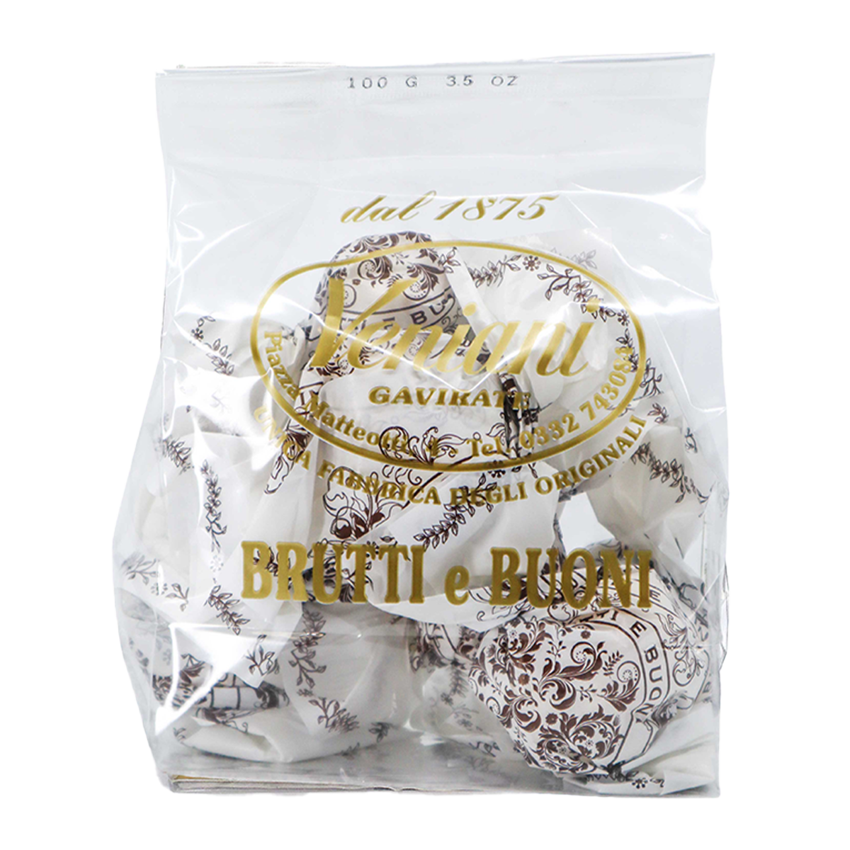 Veniani Brutti Buoni Salted Caramel 100g