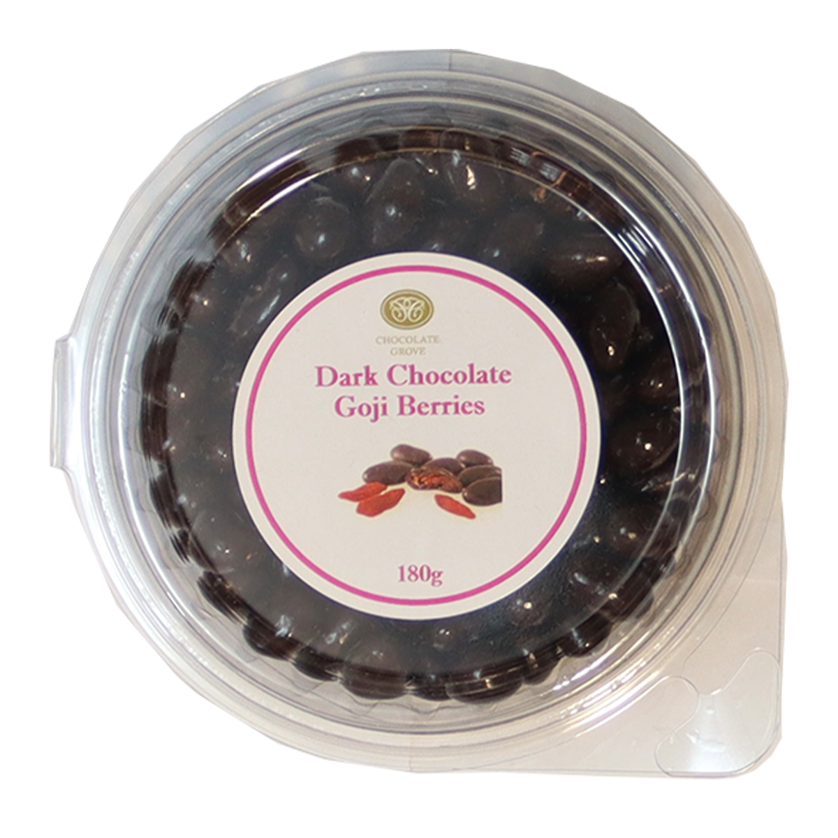 Chocolate Grove Dark Chocolate Goji Berry 180g