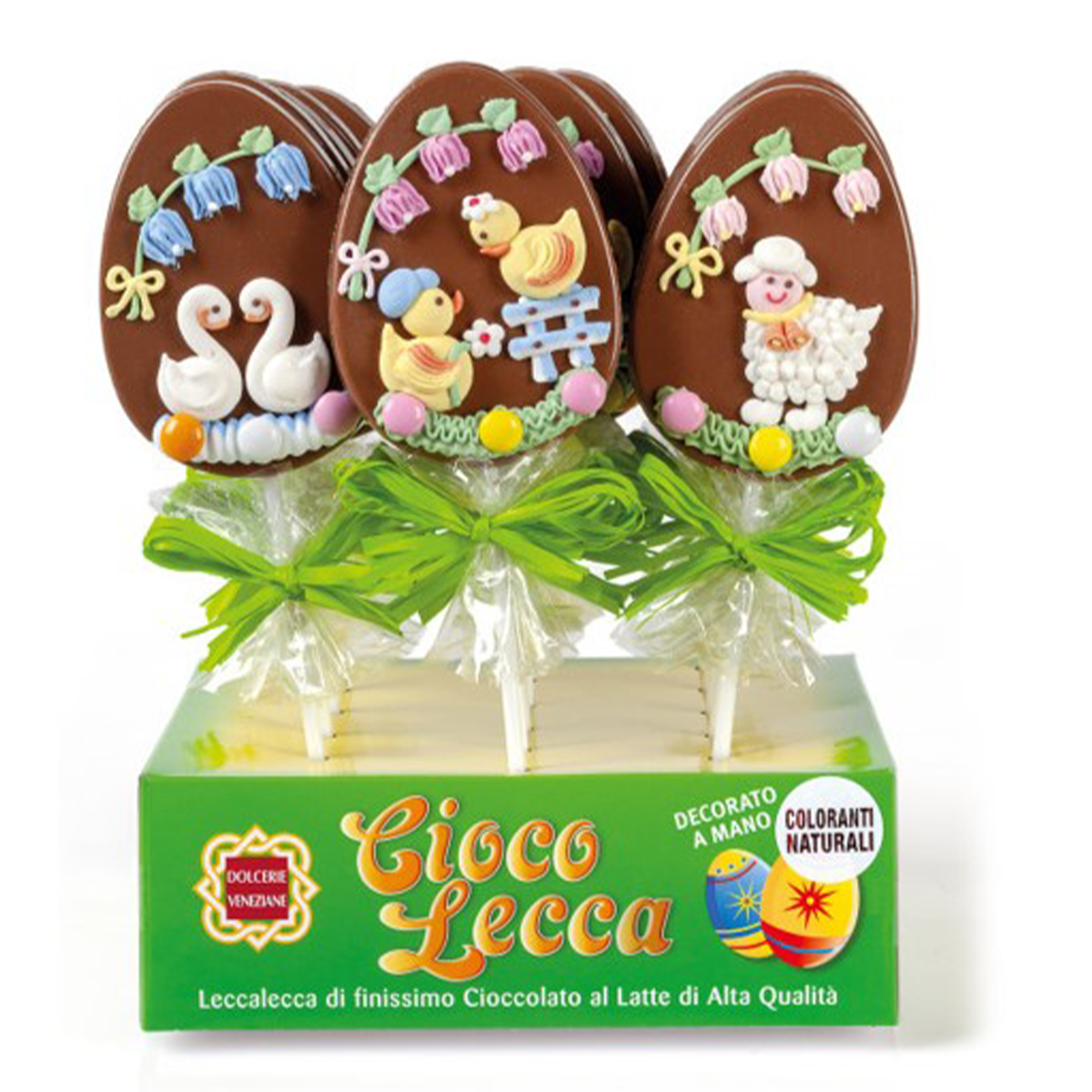 Dolcerie Chocolate Easter Lollipops Assorted 60g
