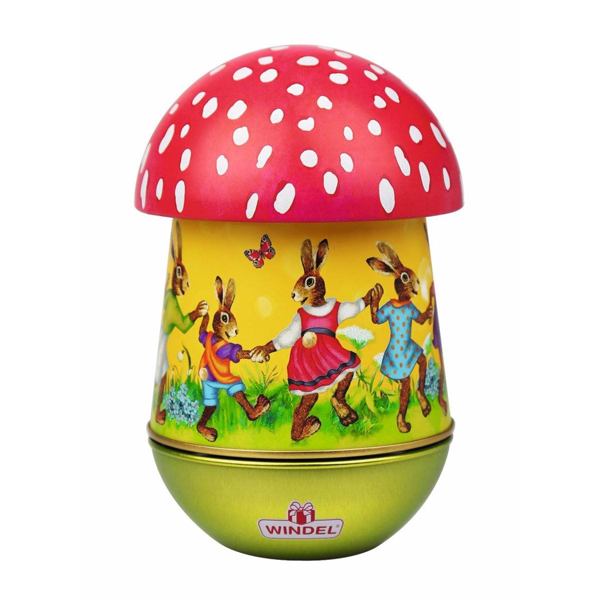 Windel Chocolate Music Mushroom Tin 105g