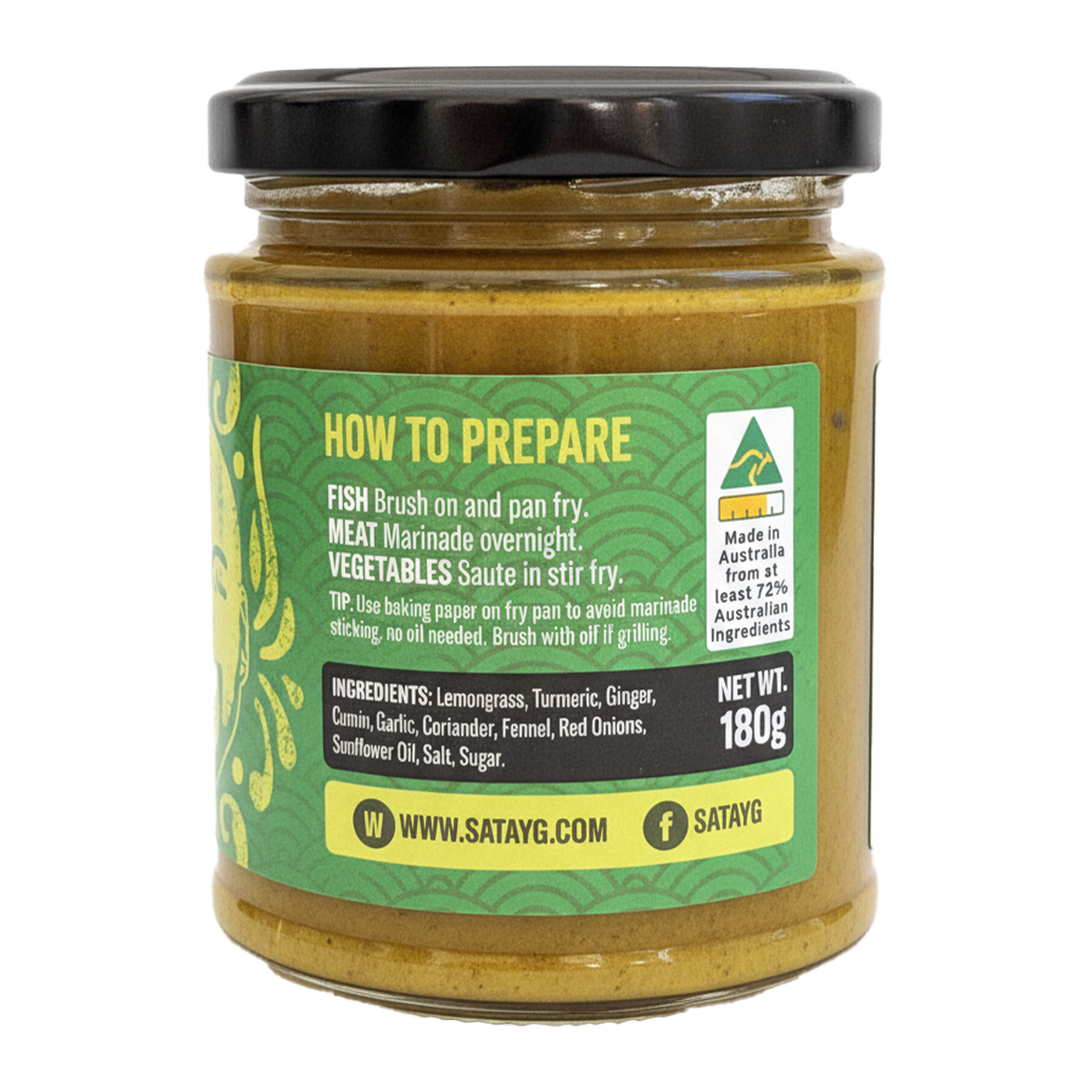 Satay G Satay Marinade 180g