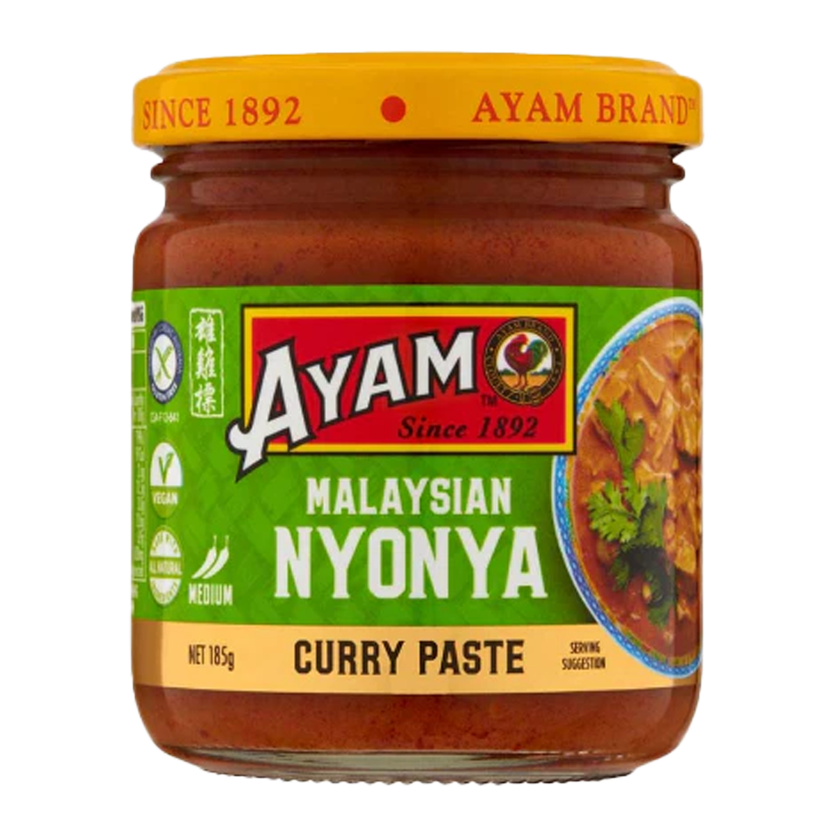 Ayam Nyonya Malay Curry Paste 185g Harris Farm Markets