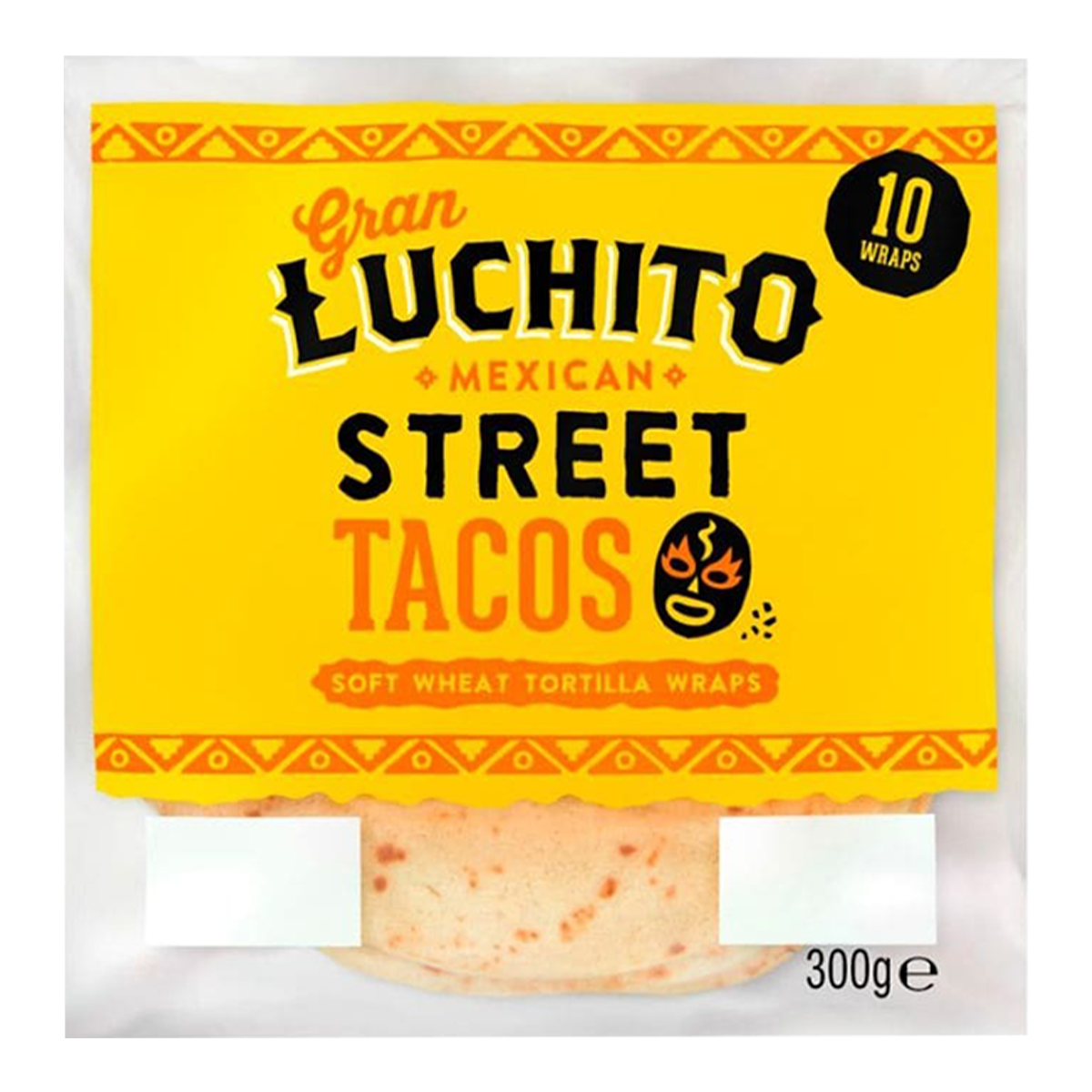 Gran Luchito Soft Taco Wraps x10 300g