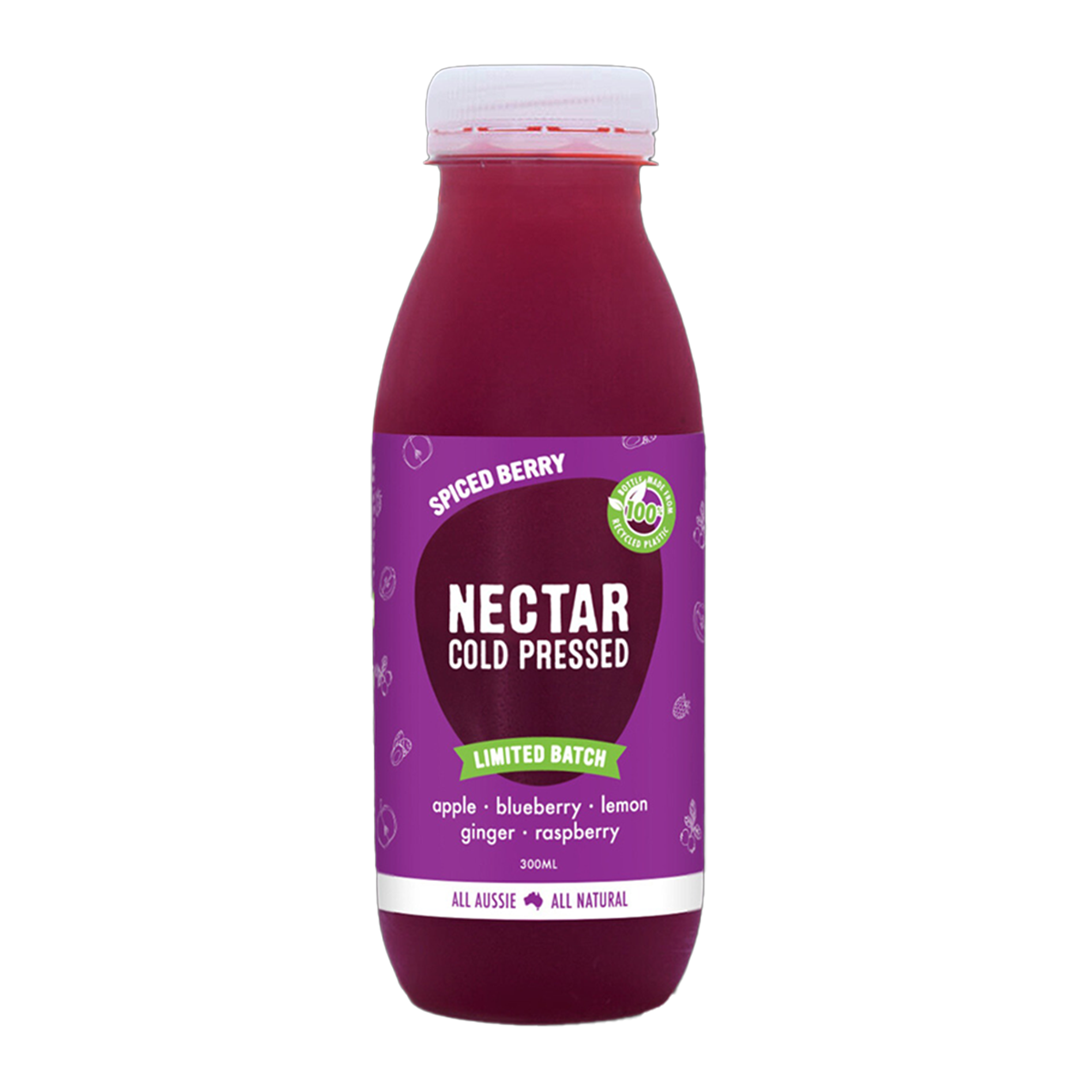 Nectar Cold Pressed Spiced Berry Juice 300ml