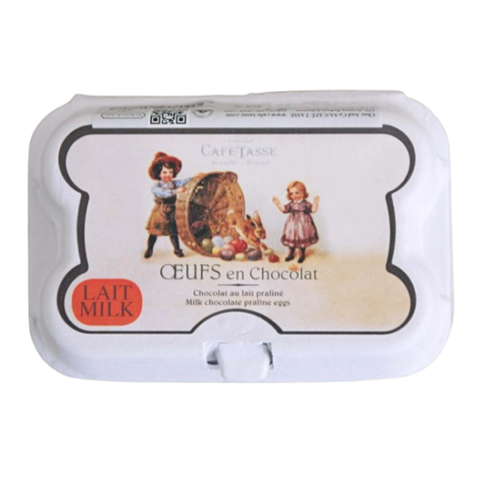 Cafe Tasse Mini Milk Chocolate Egg Carton x12 156g