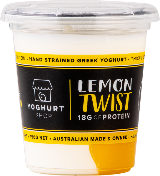 The Yoghurt Shop Lemon Twist 190g