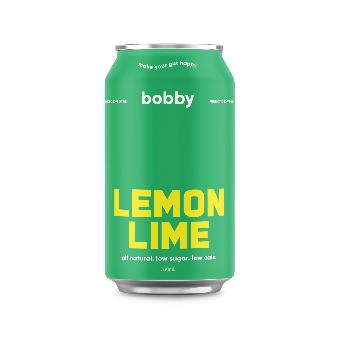 Bobby Prebiotic Soft Drink Lemon Lime 330mL