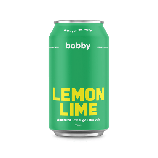 Bobby Prebiotic Soft Drink Lemon Lime 330mL