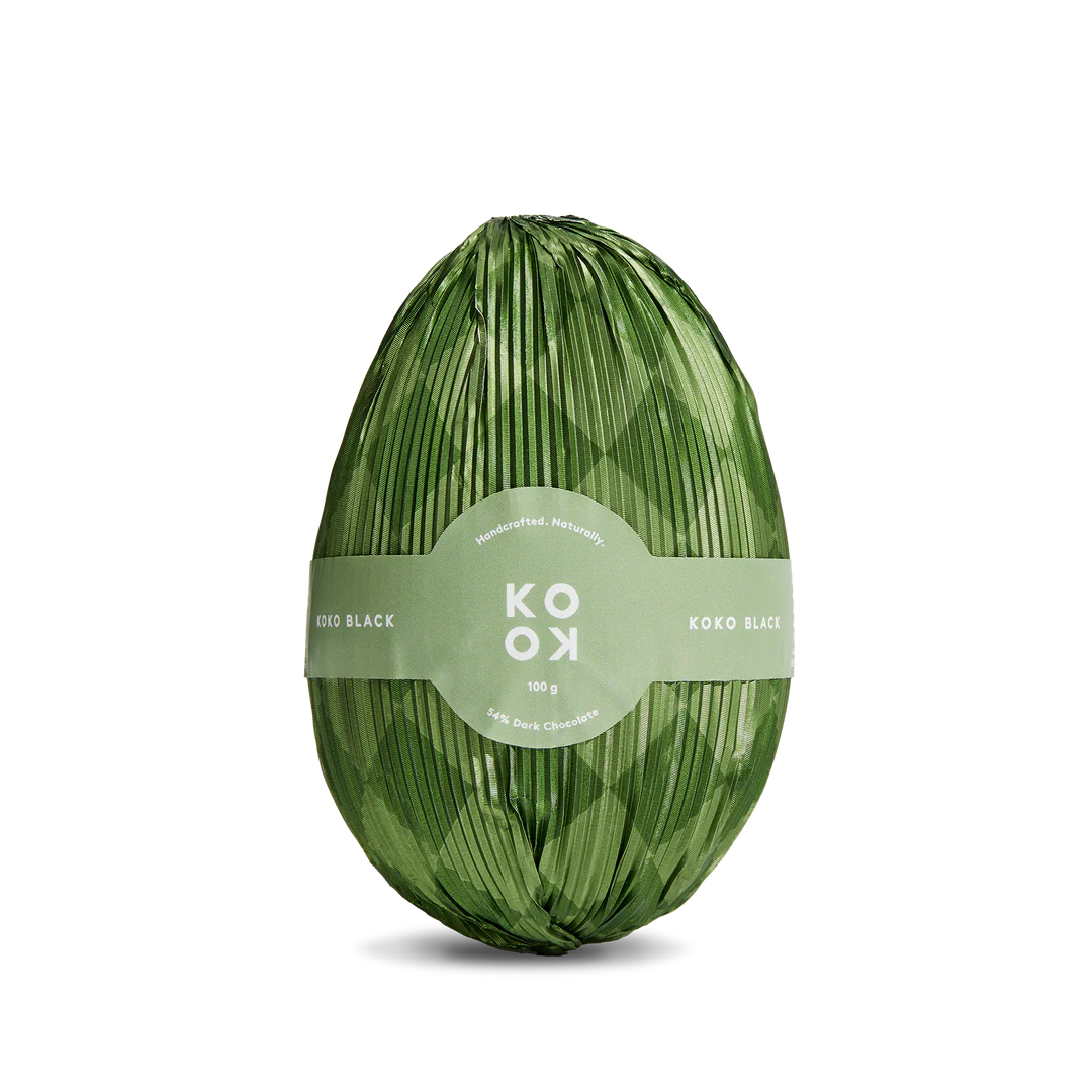 Koko Black Medium Dark Chocolate Egg 100g