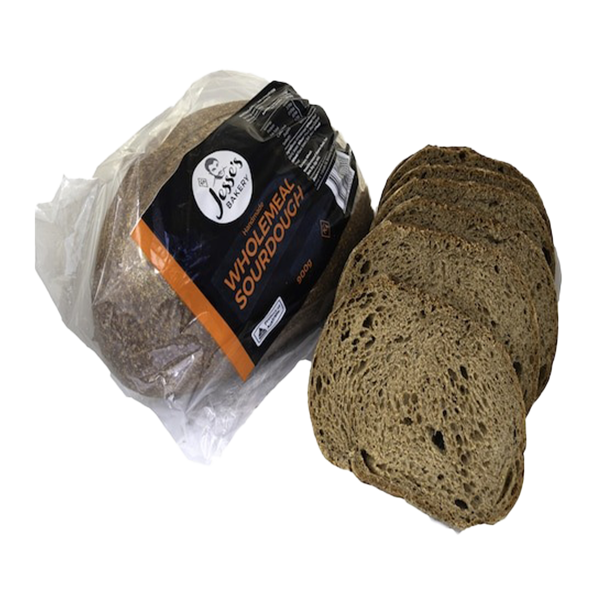 Jesse's Sourdough Wholemeal Bread 900g