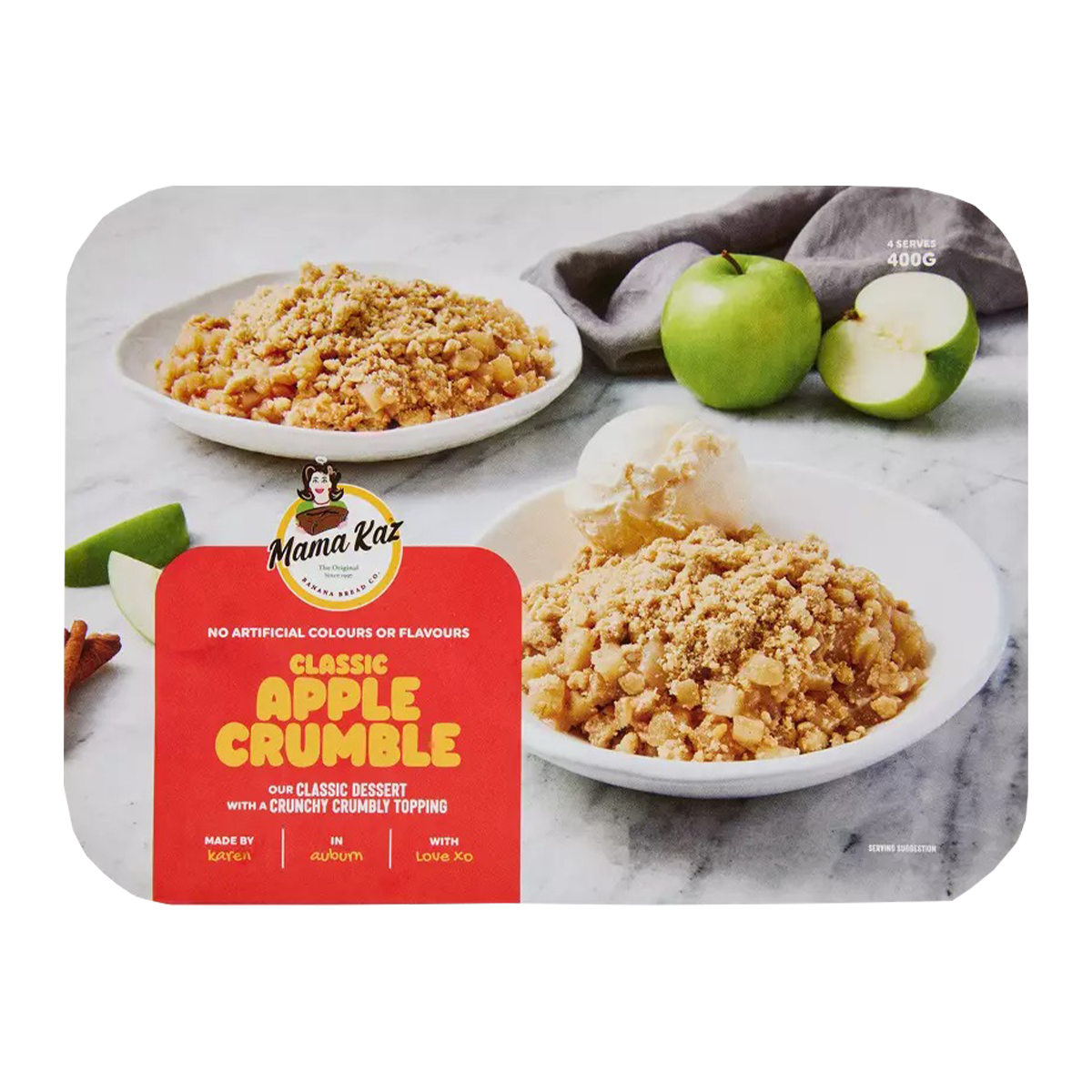 Mamakaz Apple Crumble 400g
