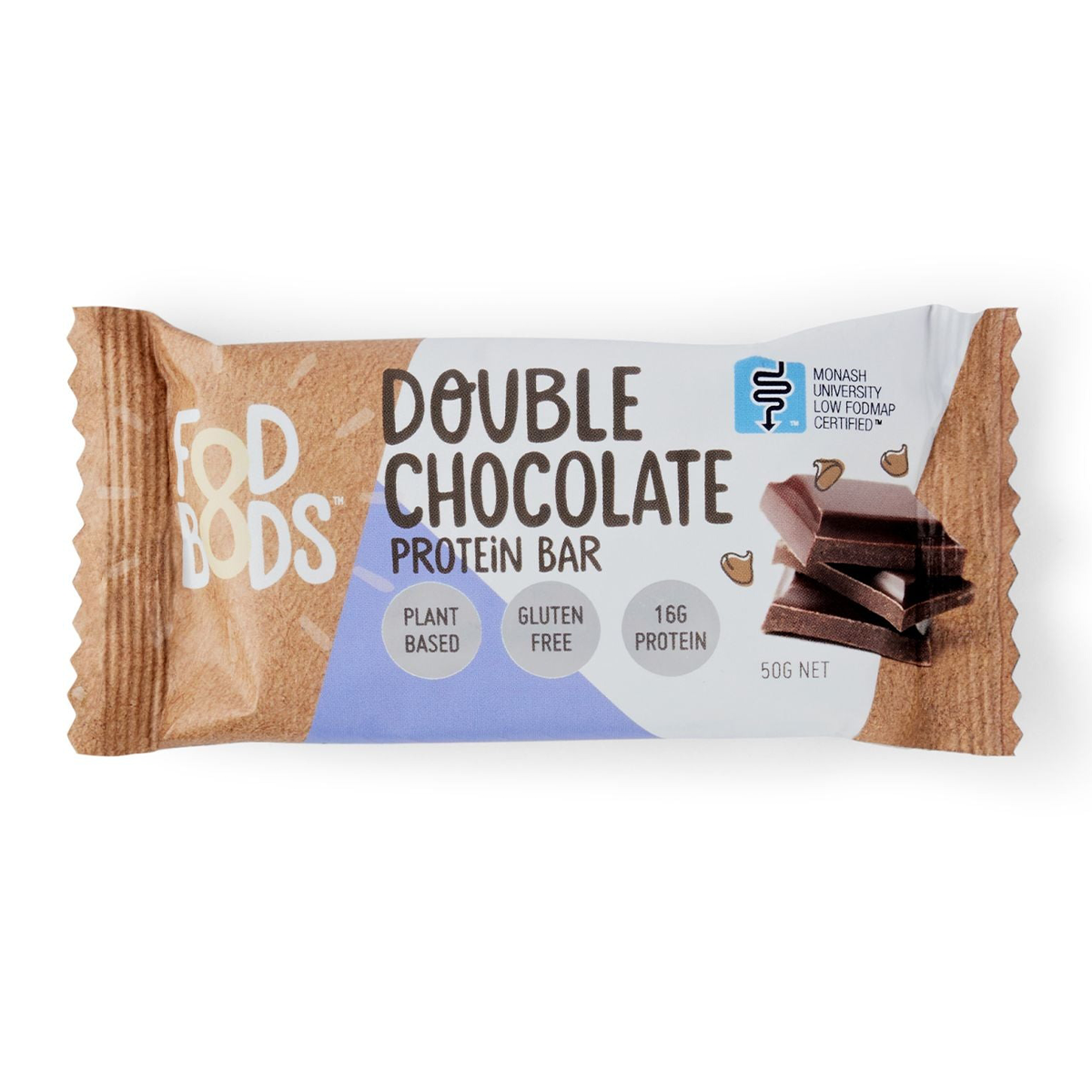 Fodbods Double Chocolate Protein Bar 50g