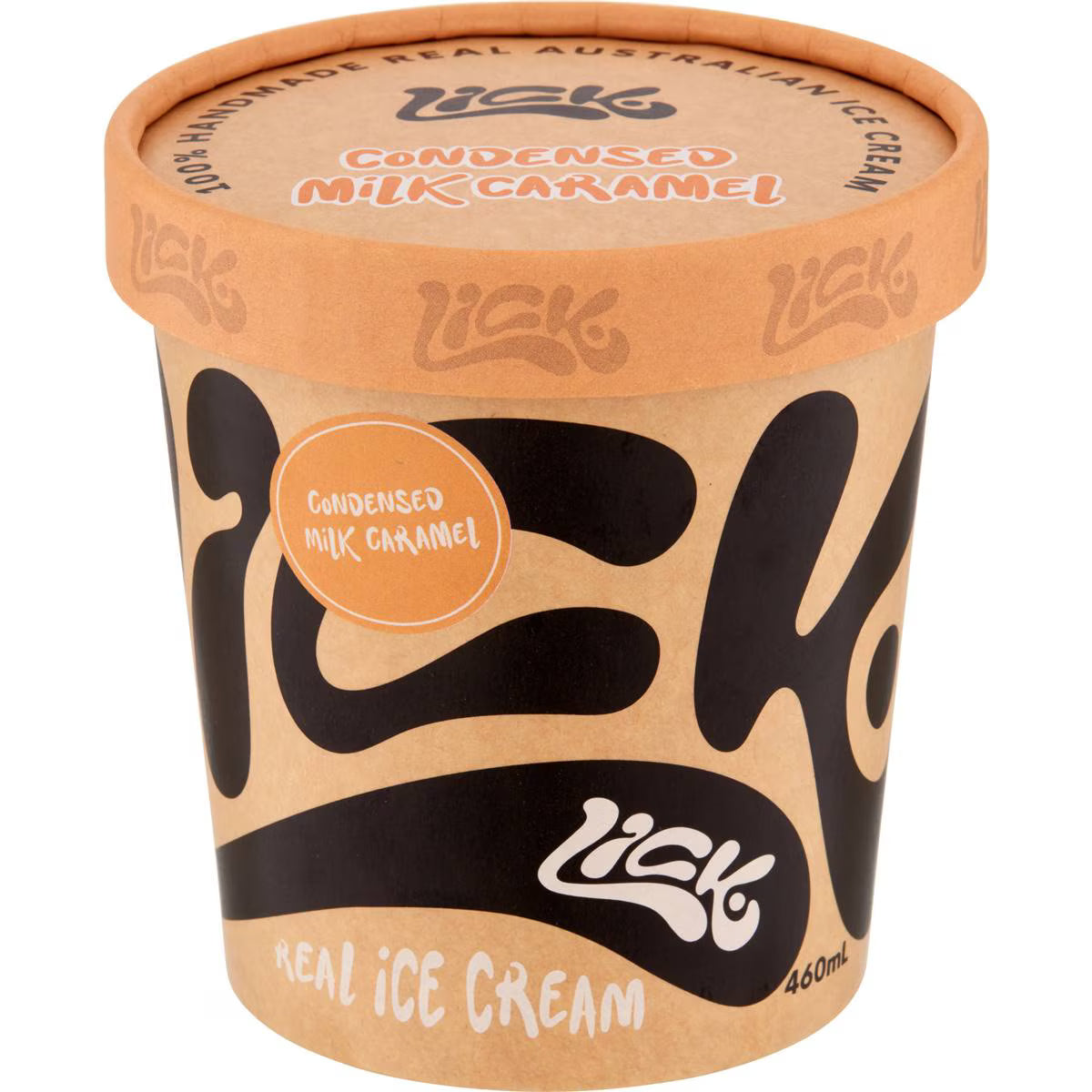 Lick Ice Cream Caramelised Condensed Milk 920ml