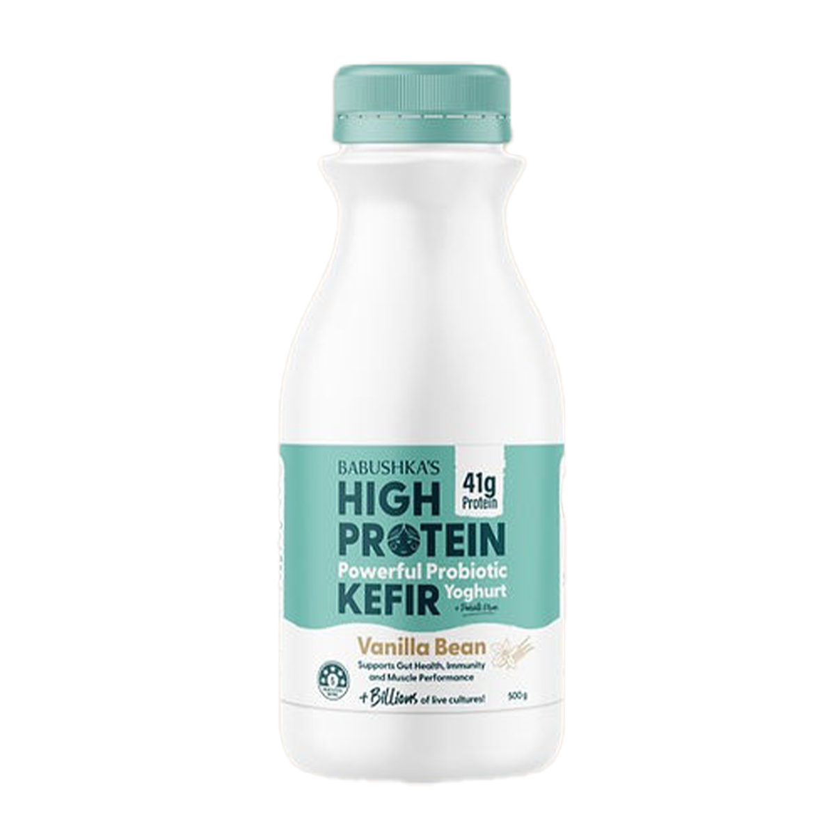 Babushka's High Protein Kefir Vanilla Bean 500g