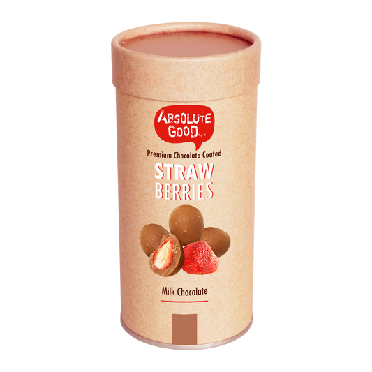 Absolute Good Milk Chocolate Coated Strawberries 120g