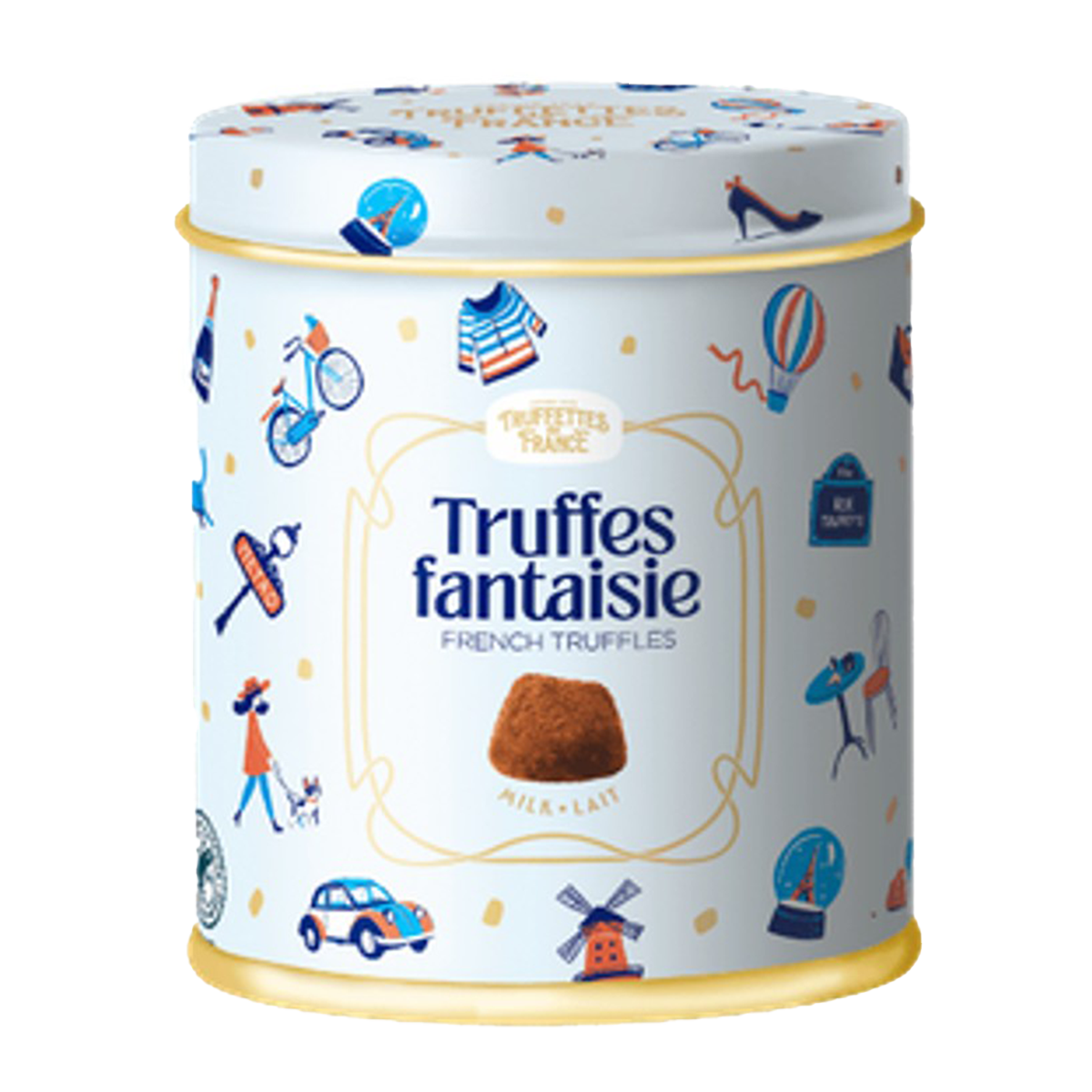 Chocmond Truffles Tin Blue 250g