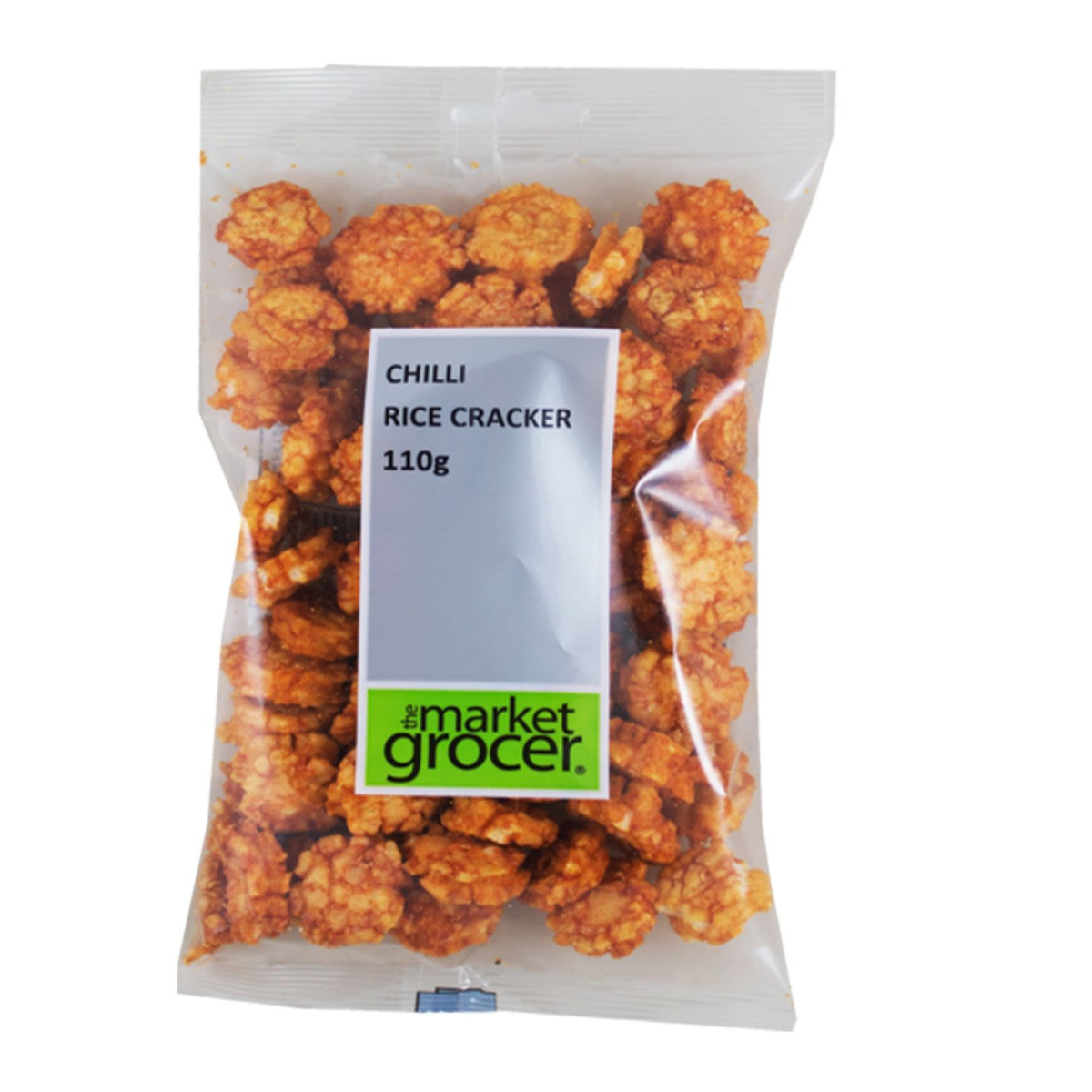 The Market Grocer Rice Crackers Chilli 110g