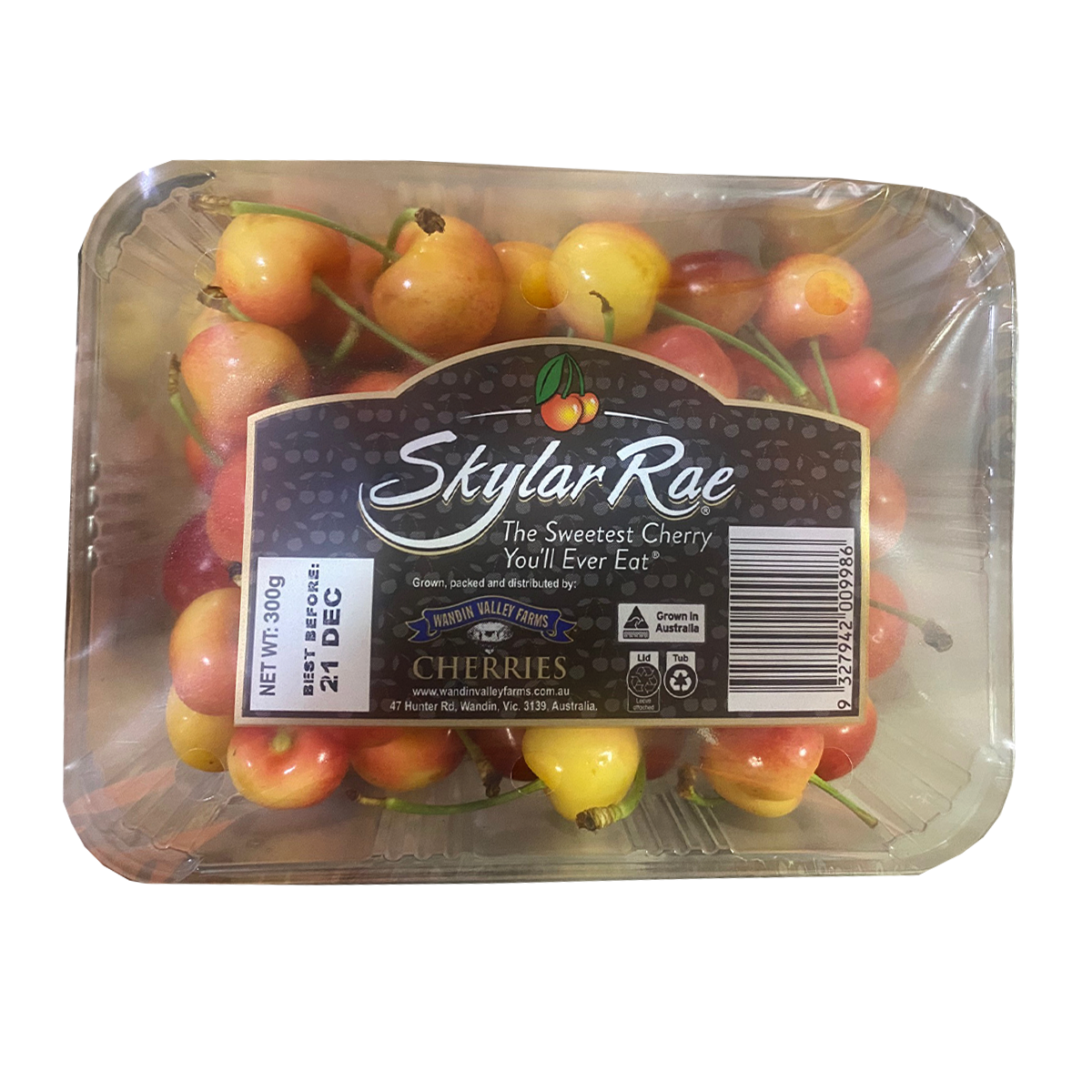 Cherries White Punnet 300g