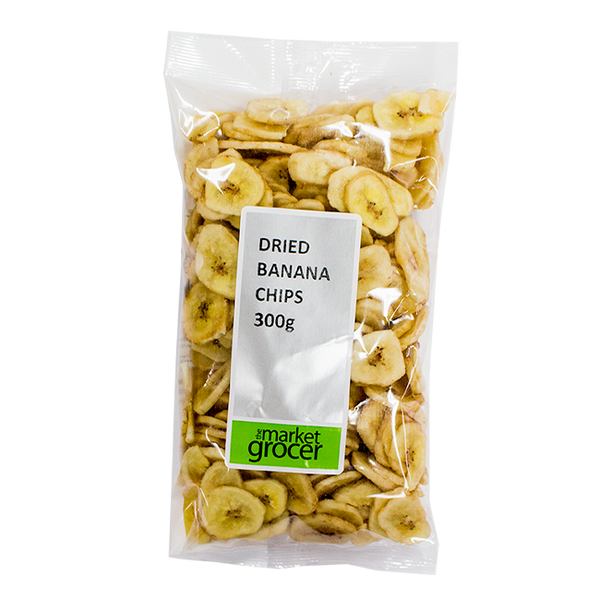 The Market Grocer Banana Chips 300g